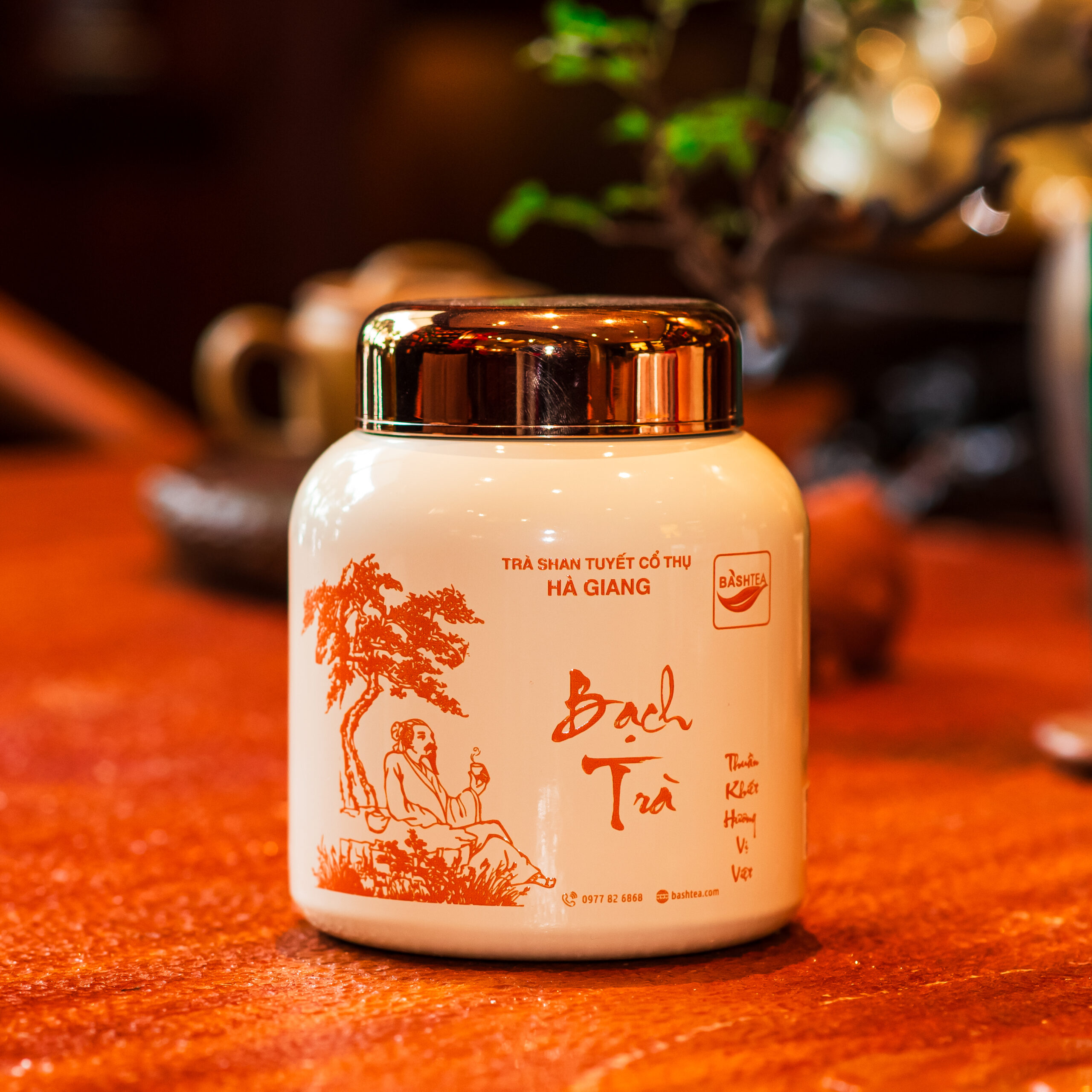 Bạch trà hộp thiếc - Ảnh 2