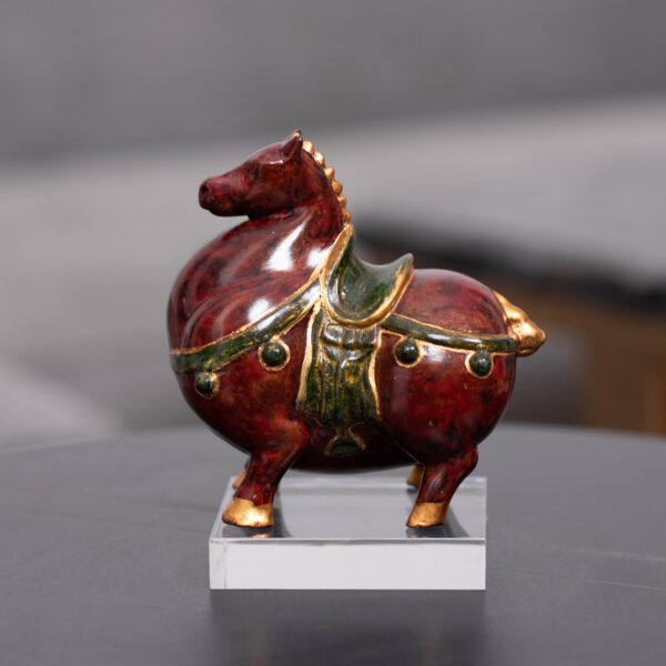 Ngựa Gốm Sơn Mài